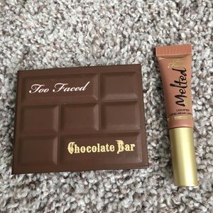 Too faced chocolate bar & melted lipstick Sephora